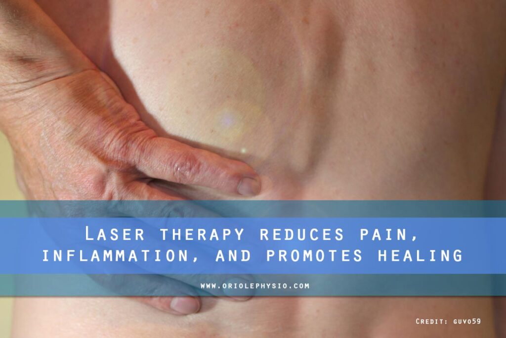 How Cold Laser Therapy Improves Healing Time Oriole Physiotherapy