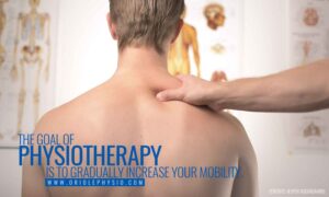 The goal of physiotherapy is to gradually increase your mobility.