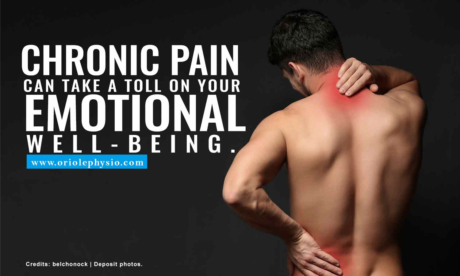 Chronic pain can take a toll on your emotional well-being.