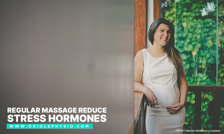 Regular massage reduce stress hormones