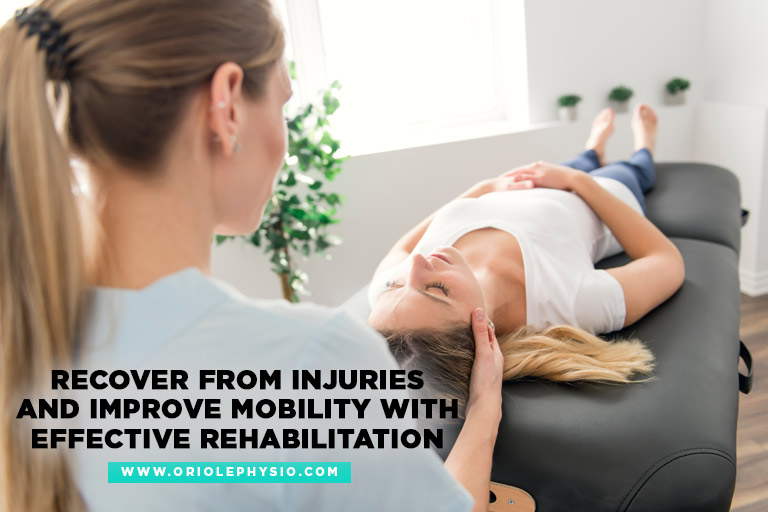 Recover from injuries and improve mobility with effective rehabilitation