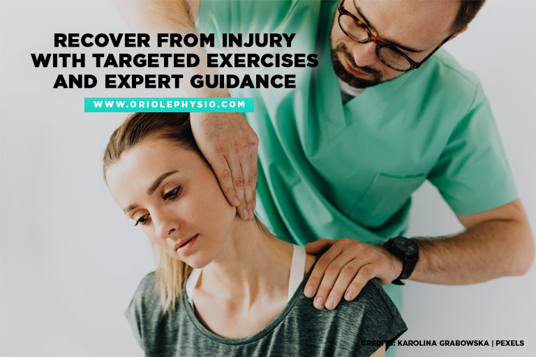 Recover from injury with targeted exercises and expert guidance Credits: Karolina Grabowska | Pexels