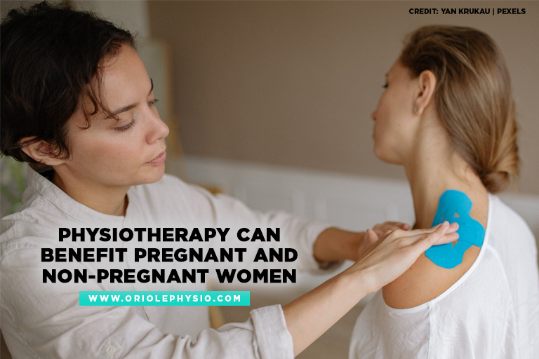 Physiotherapy can benefit pregnant and non-pregnant women